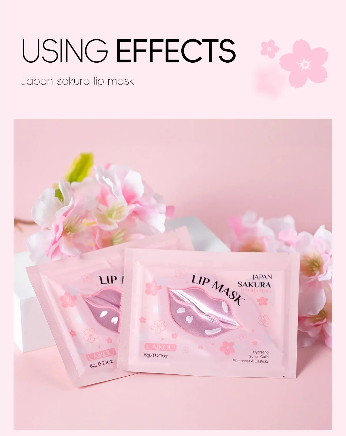 Hydrating Lip Mask Patches - Nourishing Gel Lip Care Treatment (10 Pack) Lip Care Tidesmit