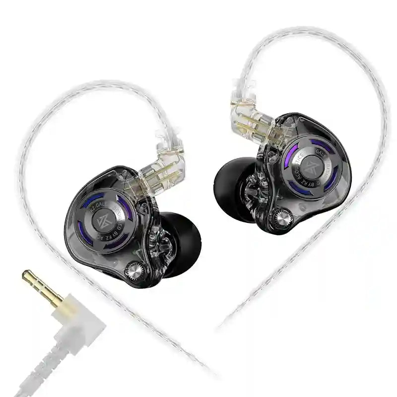 Gaming Earbuds With Mic: Bass Enhanced Wired In-Ear Headset by Tidesmit Gale Black 3.5NOMIC China Mainland Tidesmit