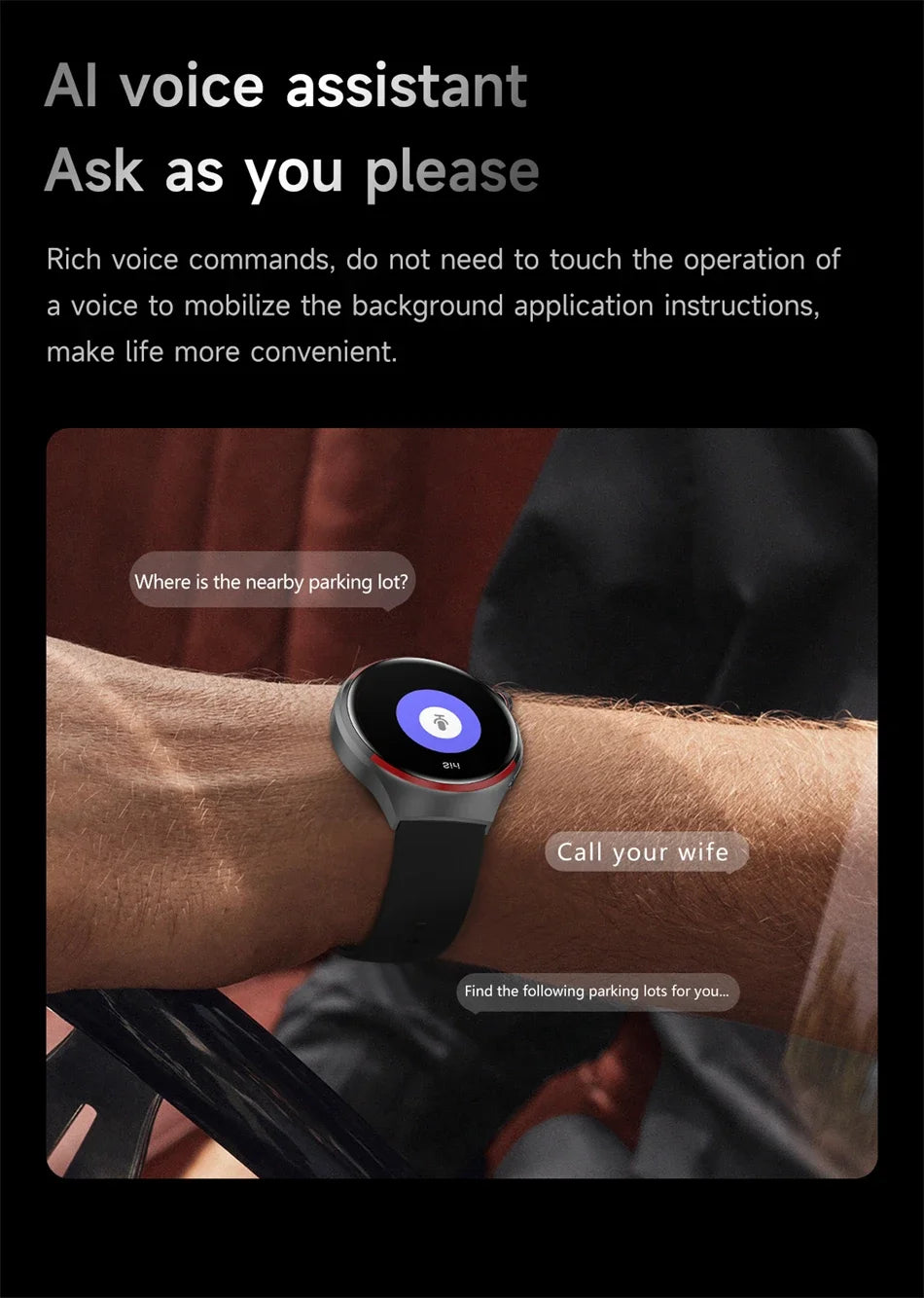 For WATCH 4 PRO Smart Watch Men Space Exploration Edition Bluetooth Call GPS NFC Heart Rate Sports SmartWatch 2026 New