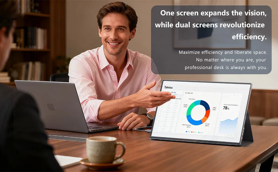 16" 2.5K 165hz 144hz Portable Monitor 1920*1200 16:10 100%sRGB 450Cd/m² Travel Gaming Display for Laptop Switch ps4 ps5 Xbox
