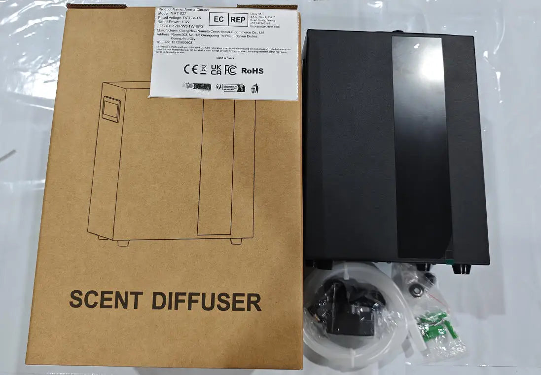 NAMSTE HVAC Essential Oil Aroma Diffuser Bluetooth Wifi Diffuser Aroma Professional Fragrance Scent Home Appliance Air Freshener