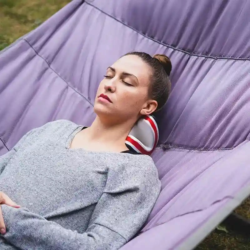 Cervical Neck Traction Pillow - Ergonomic Spine Relaxer for Relief Relaxation Treatment Tidesmit