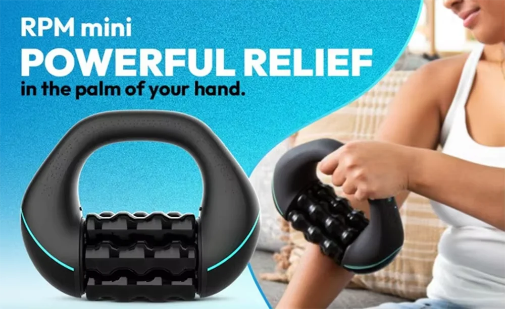 Percussive Massager for Muscle Recovery, 3-Speed Deep Tissue, Black Relaxation Treatment Tidesmit