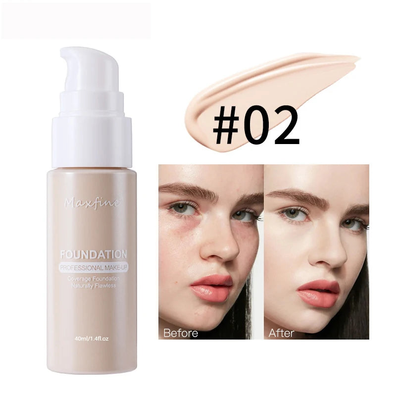 Tidesmit 12 color liquid foundation texture close-up showing lightweight moisturizing formula and high coverage