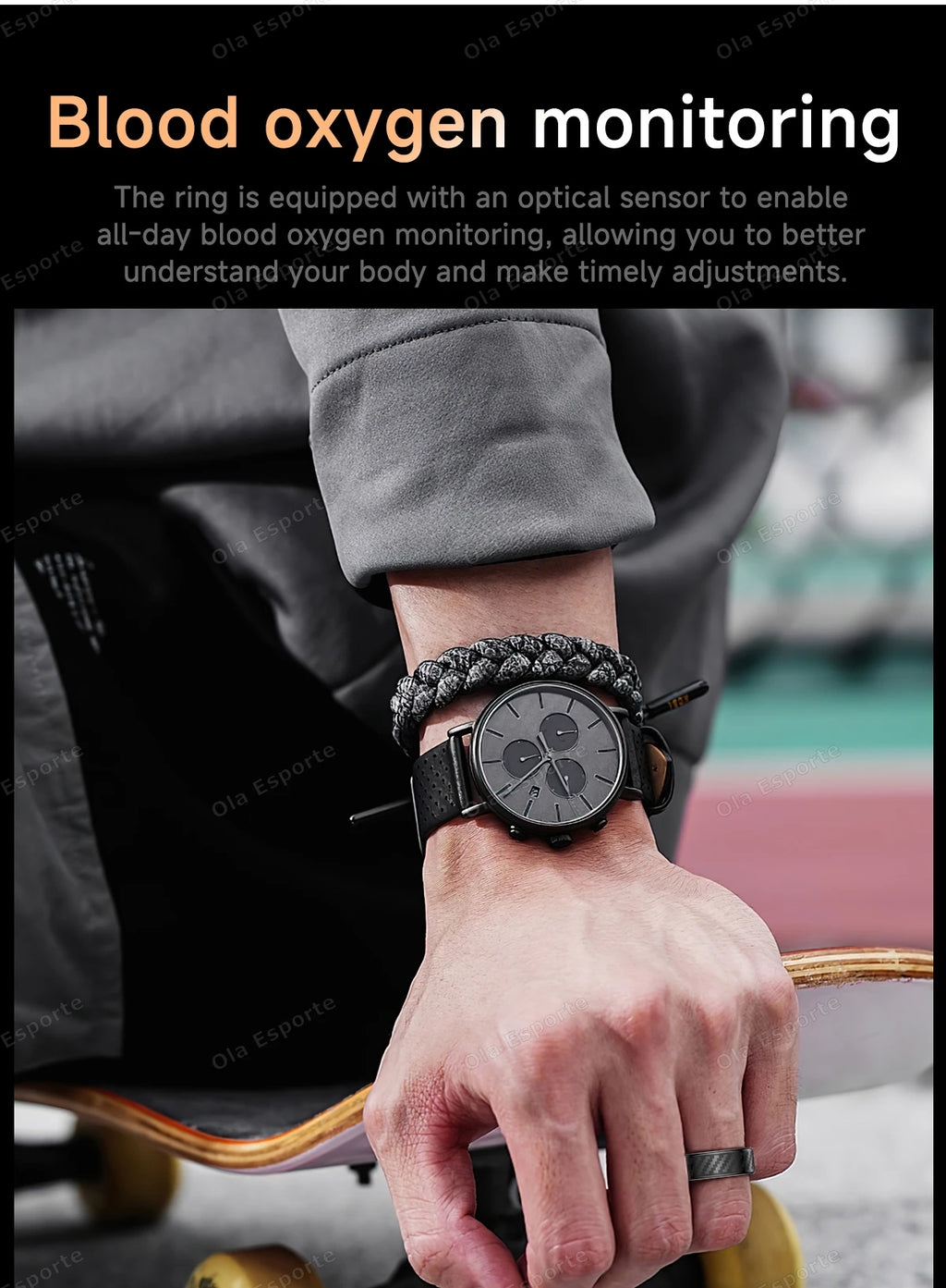 Newest Smart Ring Call Message Notification Hand Gestures Control Health Monitoring IP68 5ATM Waterproof Ring Men Women 2025 New
