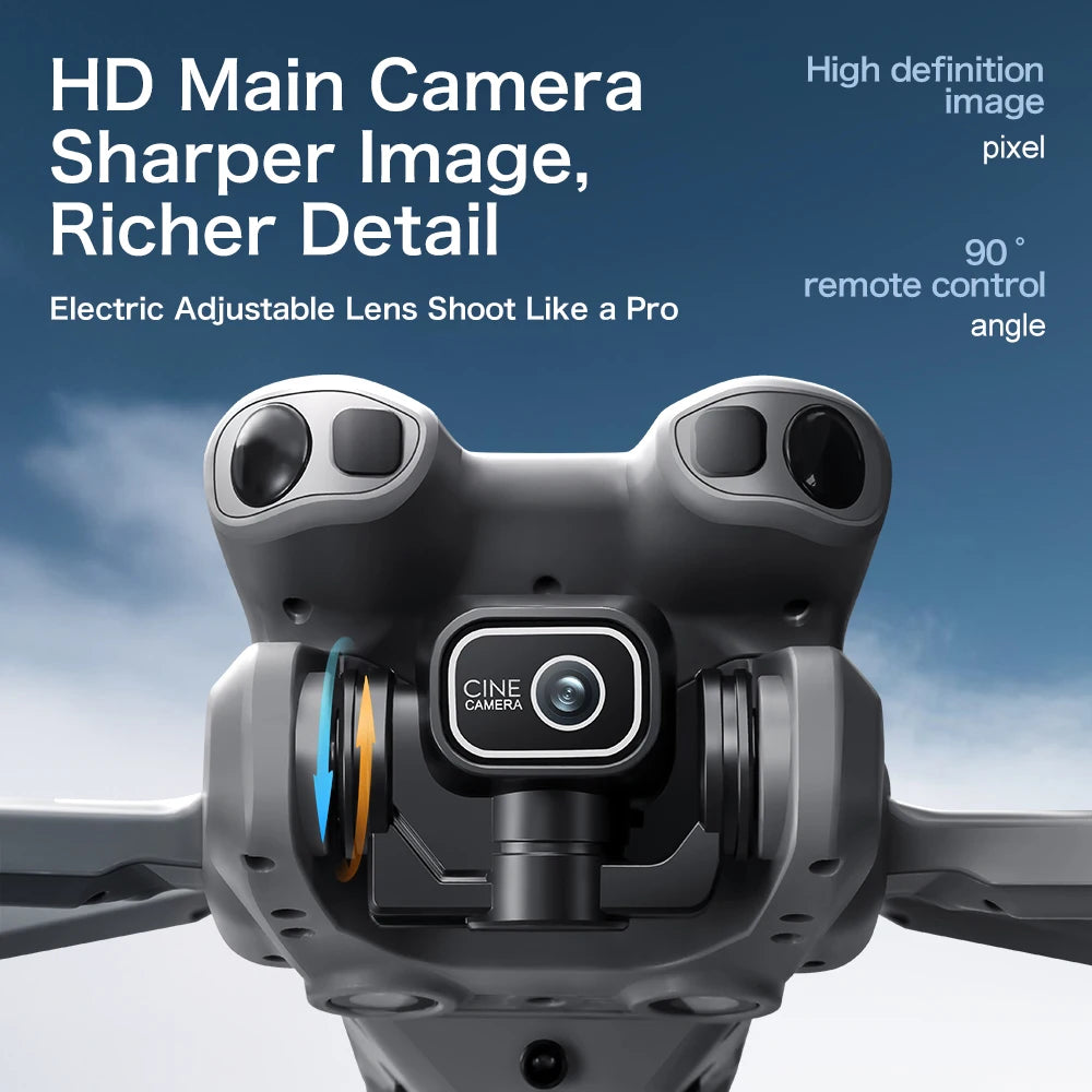 4K Camera Drone with GPS - Foldable Brushless RC Quadcopter by Tidesmit Tidesmit