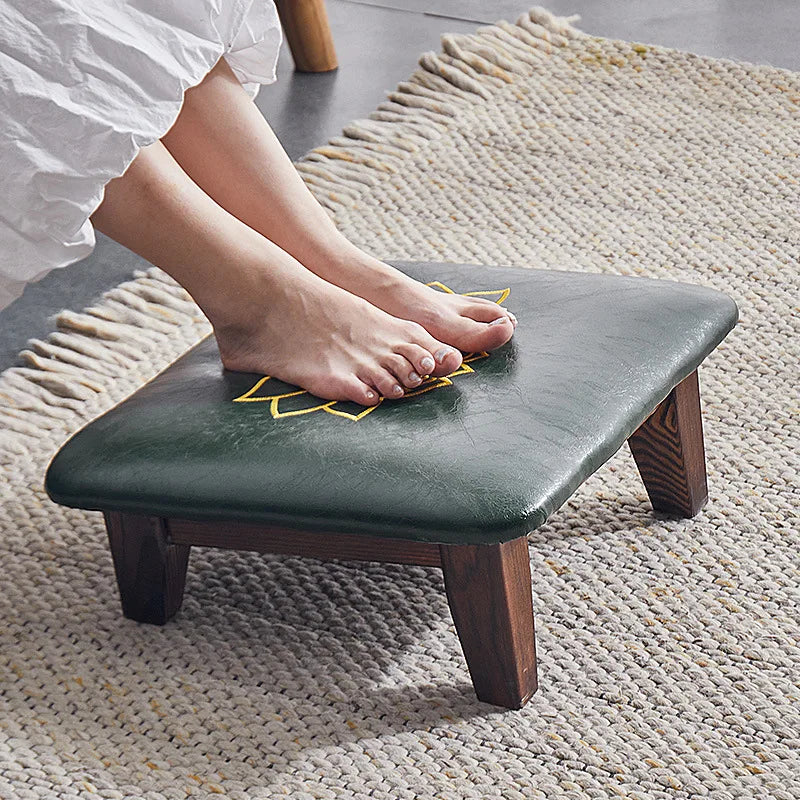 Solid Wood Stool Cushion Household Meditation Temple Kowtow Bay Window Futon Pad Lotus Seat Cushion