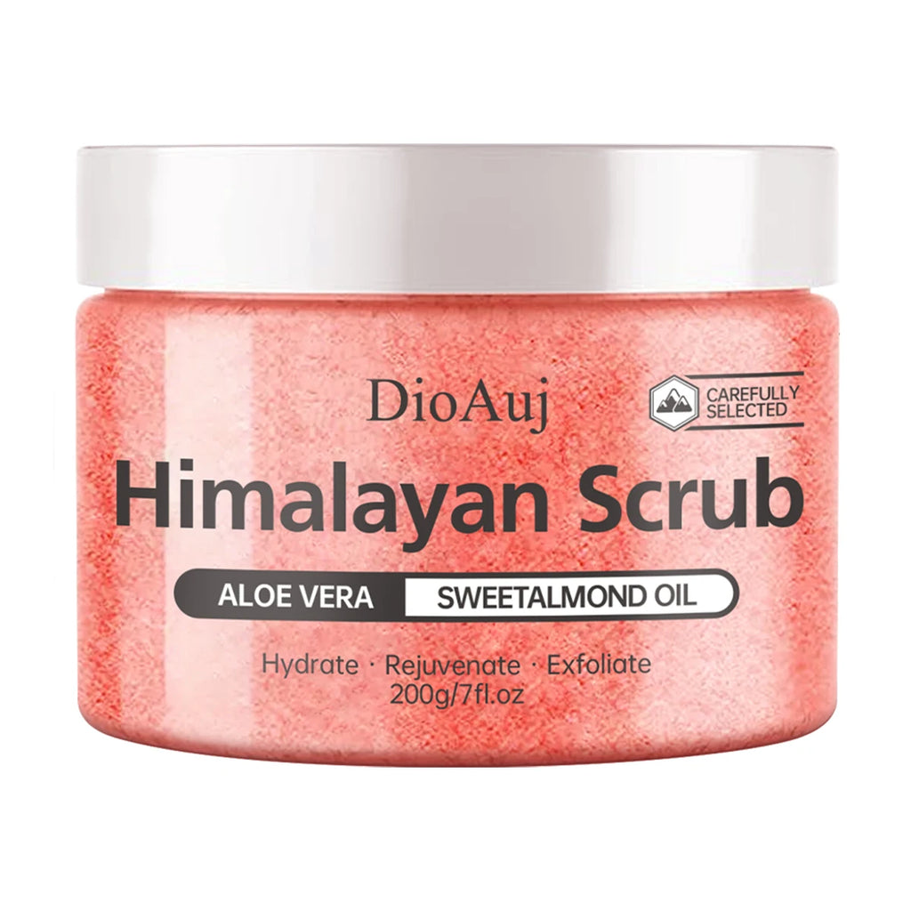 Himalayan Salt Body Scrub – Natural Exfoliating Souffle 200g Scrubs Treatments Himalayan 200g Tidesmit