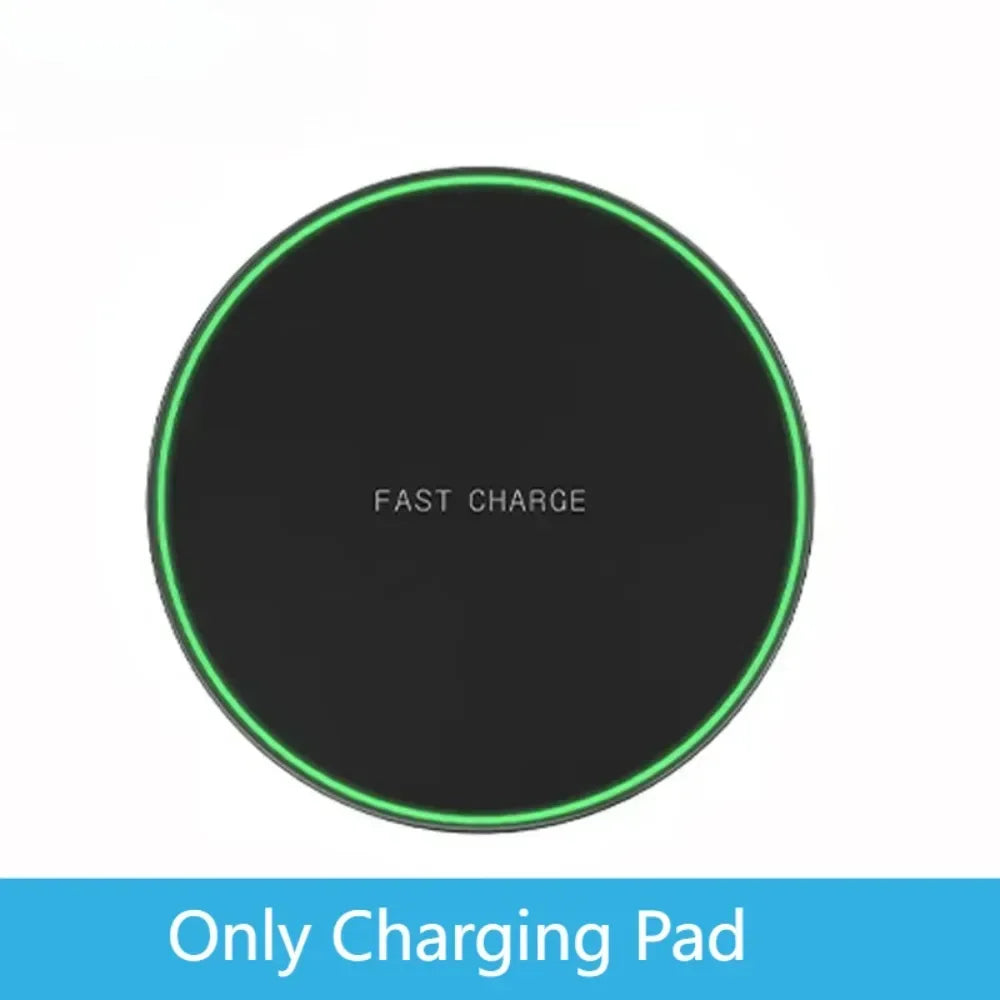 Wireless Charger Pad - Qi Certified Fast Charging Station Tidesmit