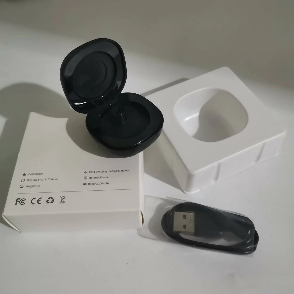 Smart Ring Charging Case for R02 R03 R06 RS01 RS02 Models - Tidesmit Tidesmit
