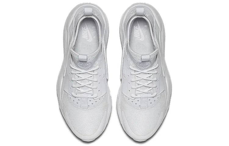 Nike Air Huarache Run OG Ultra Huarache Retro Sports and Leisure Running Shoes for Men and Women in White-819685-101