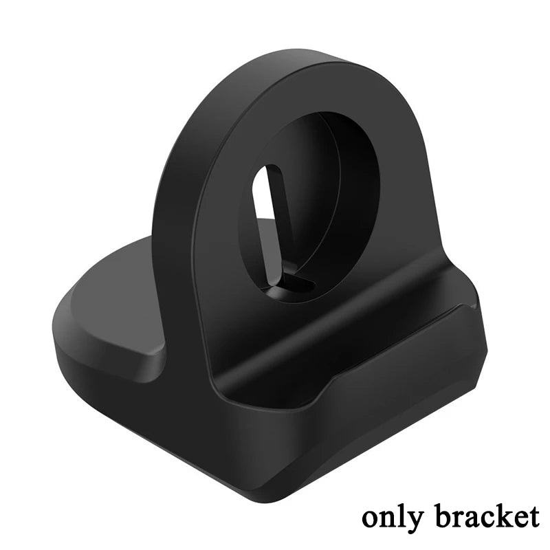Wireless Charger Dock for Samsung Galaxy Watch | Fast Charging Station Black Bracket Tidesmit