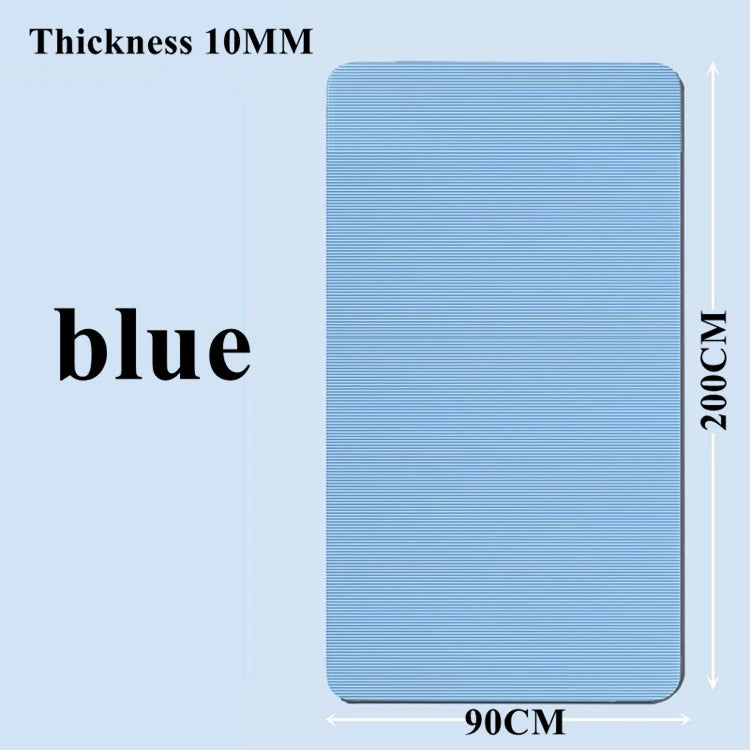 200cm X 90cm NBR Yoga Mats Anti-slip Sport Fitness Mat Blanket for Exercise Yoga and Pilates Gymnastics Mat Fitness Equipment