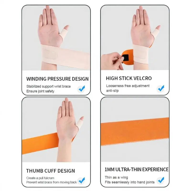 1PCS Flexible Wrist Support Wrist Brace With Thumb Support For Arthritis To Relieve Finger Pain For Arthritis Patients