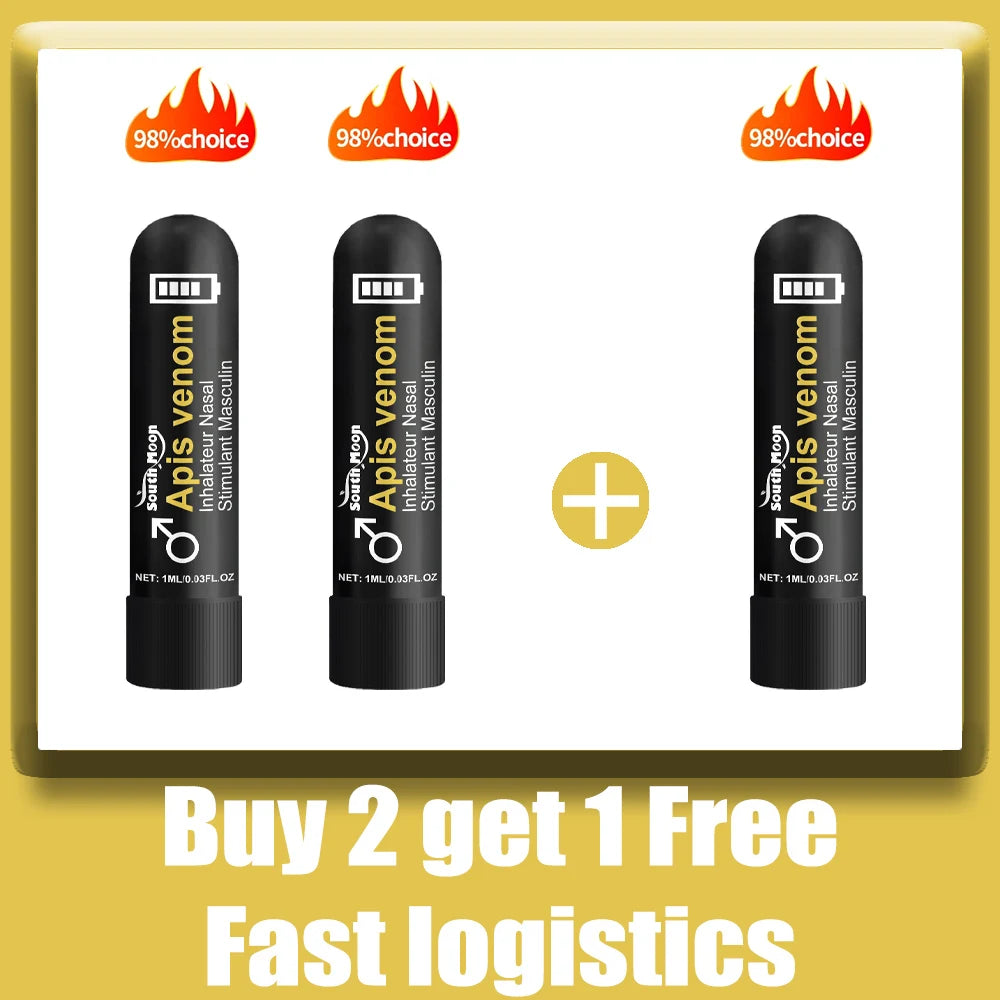 Nasal Sniffing Stick | Refreshing Herbal Inhaler & Lip Care Formula Lip Care Buy 2 Get 1 Free Tidesmit