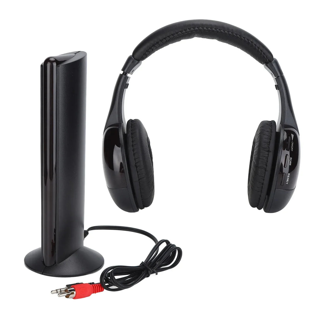 Wireless Over-Ear Headphones with FM Radio & Deep Bass - Tidesmit Tidesmit