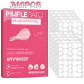 540/360pcs/box invisible acne patch set - deep cleaning high-quality water-based acne stickers, gentle and skin friendly