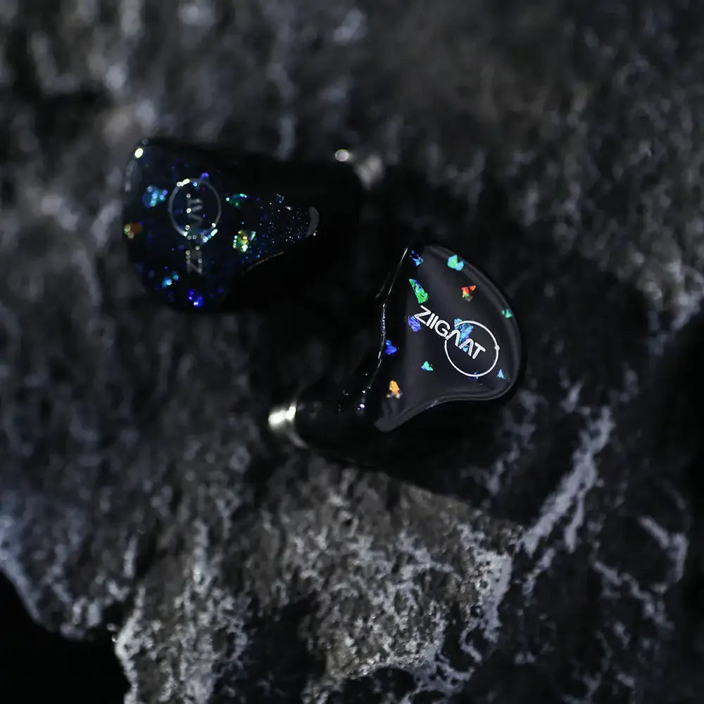 ZiiGaat Doscinco Hybrid IEM 2DD+3BA Audiophile Wired Monitors by Tidesmit Tidesmit