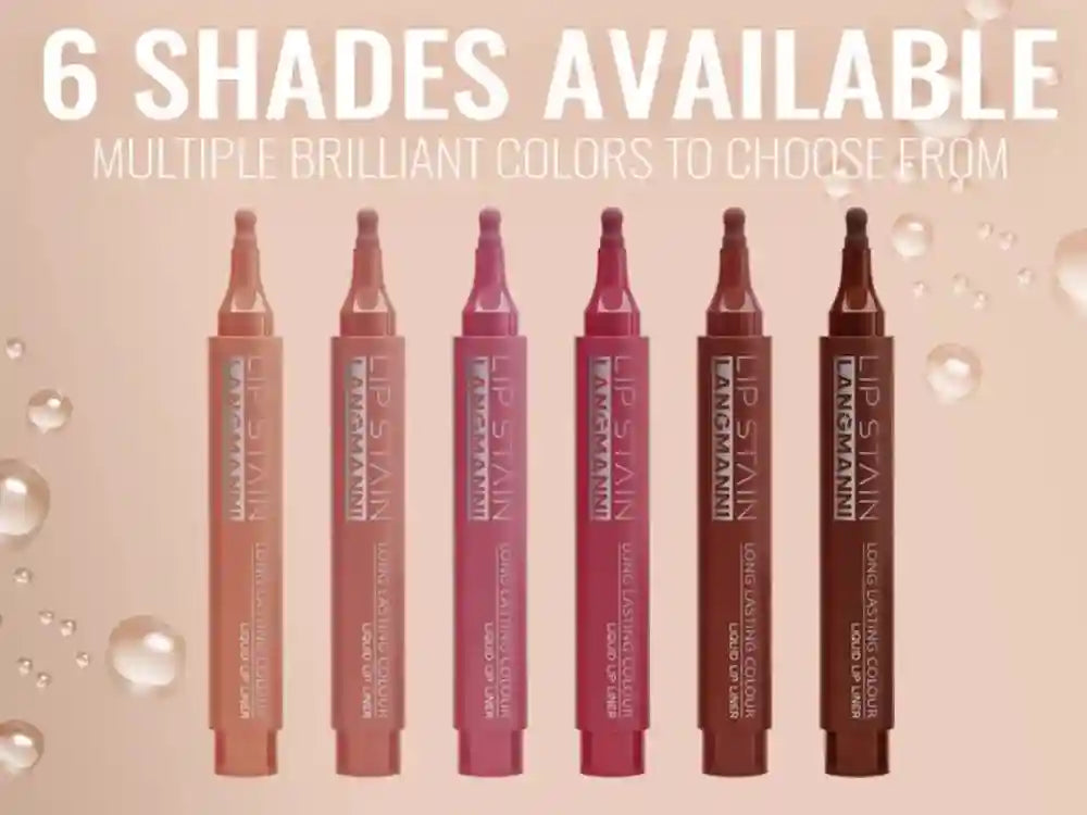 Liquid Lip Liner Pencil: Long-Lasting Matte Contour Pen | Tidesmit Lip Care Tidesmit