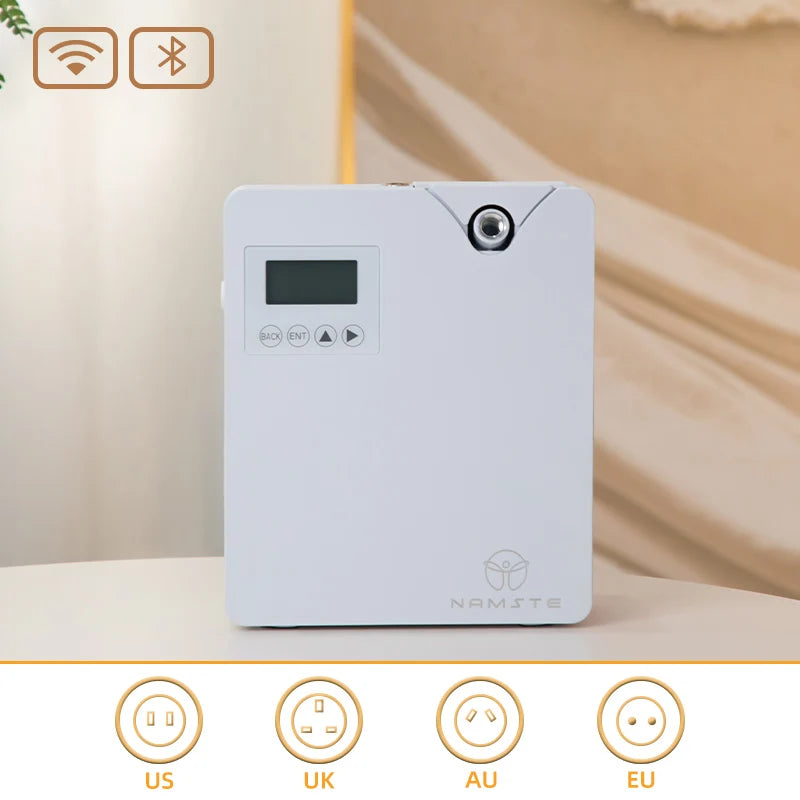NAMSTE Electric Aromatic Oasis Fragrance WIFI Aroma Diffuser Air Freshener Essential Capacity 300ml Bluetooth Purifiers 400m³