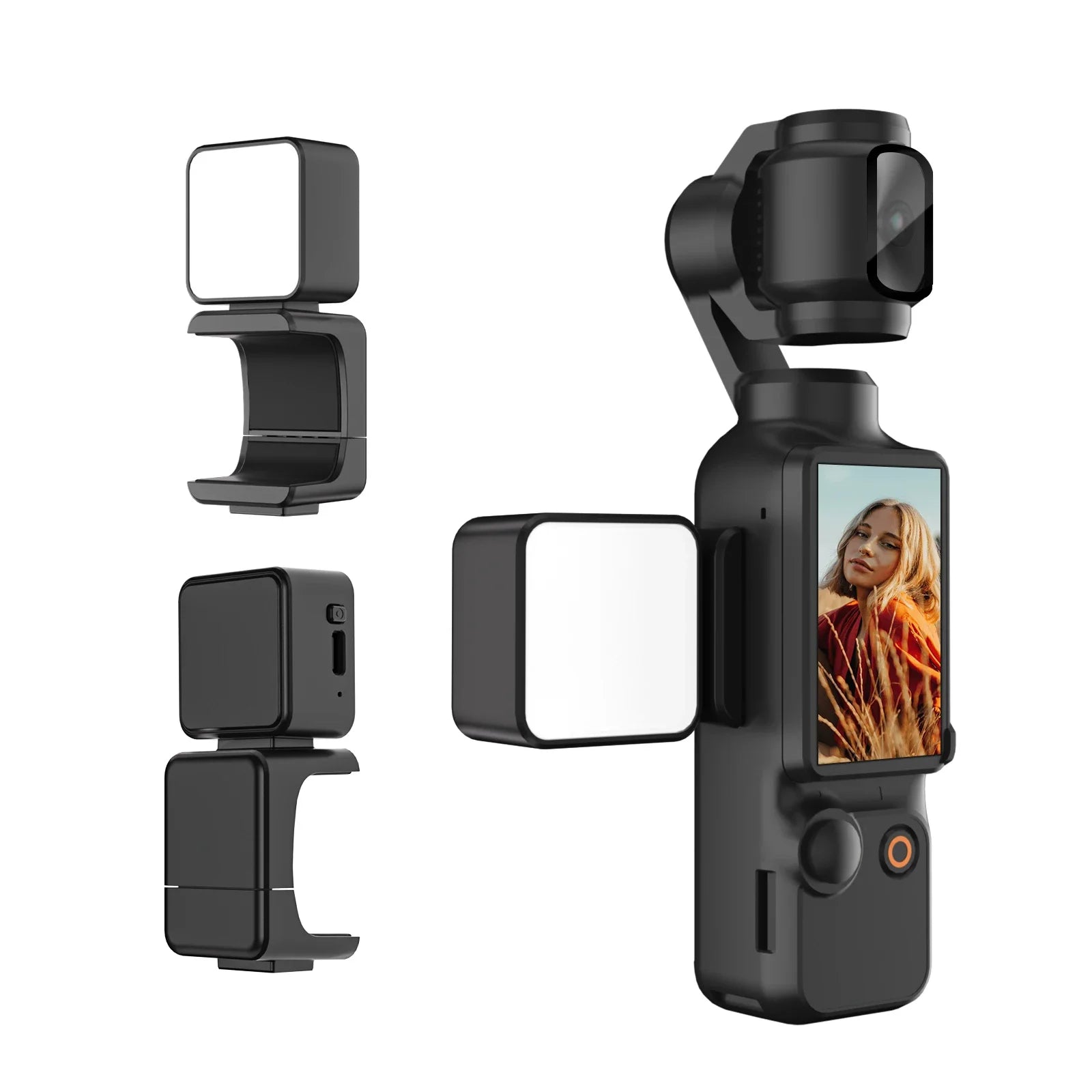 Pocket 3 Magnetic LED Fill Light for Content Creation Tidesmit
