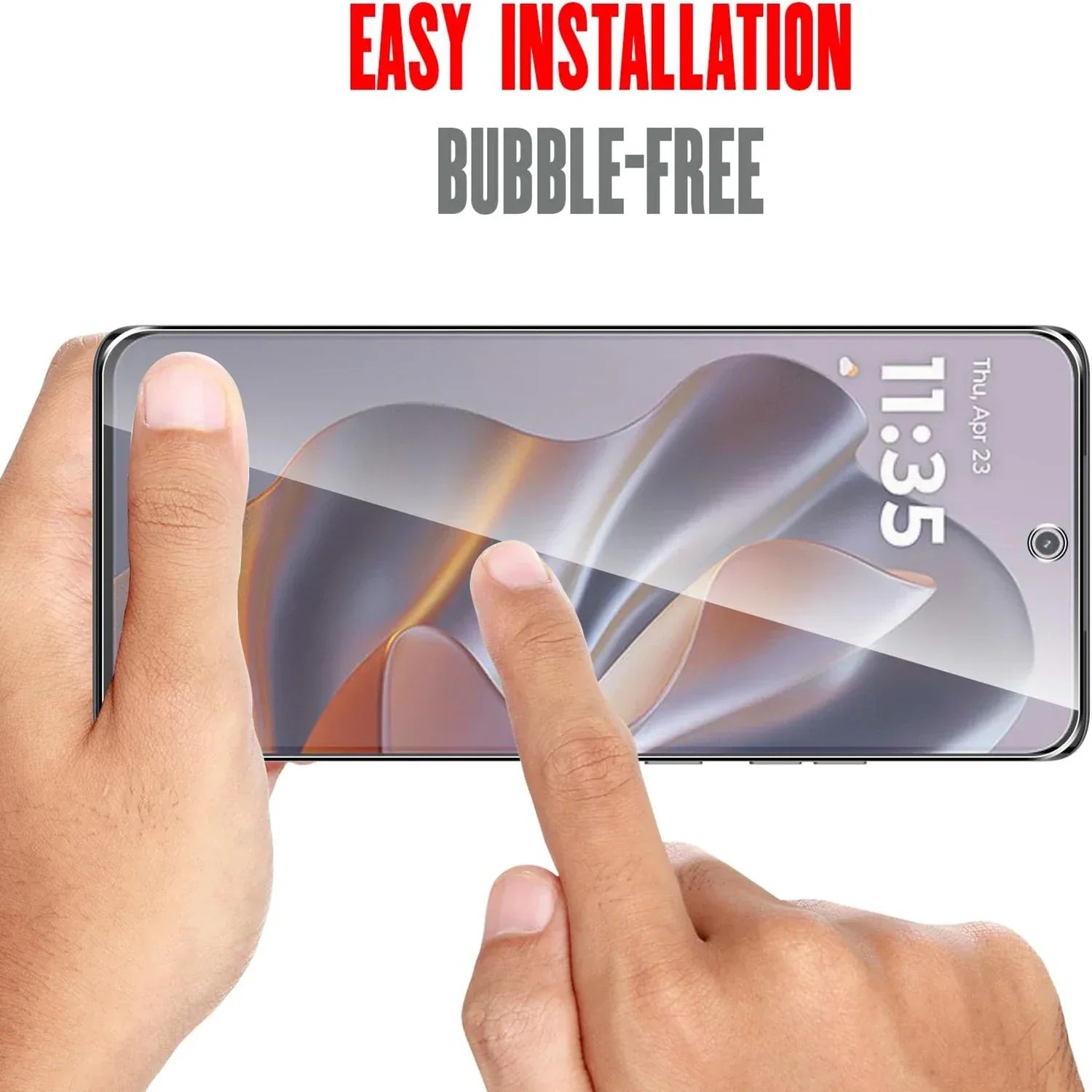 Motorola Edge 60 Neo Tempered Glass Screen Protector - 9H Anti-Scratch Tidesmit
