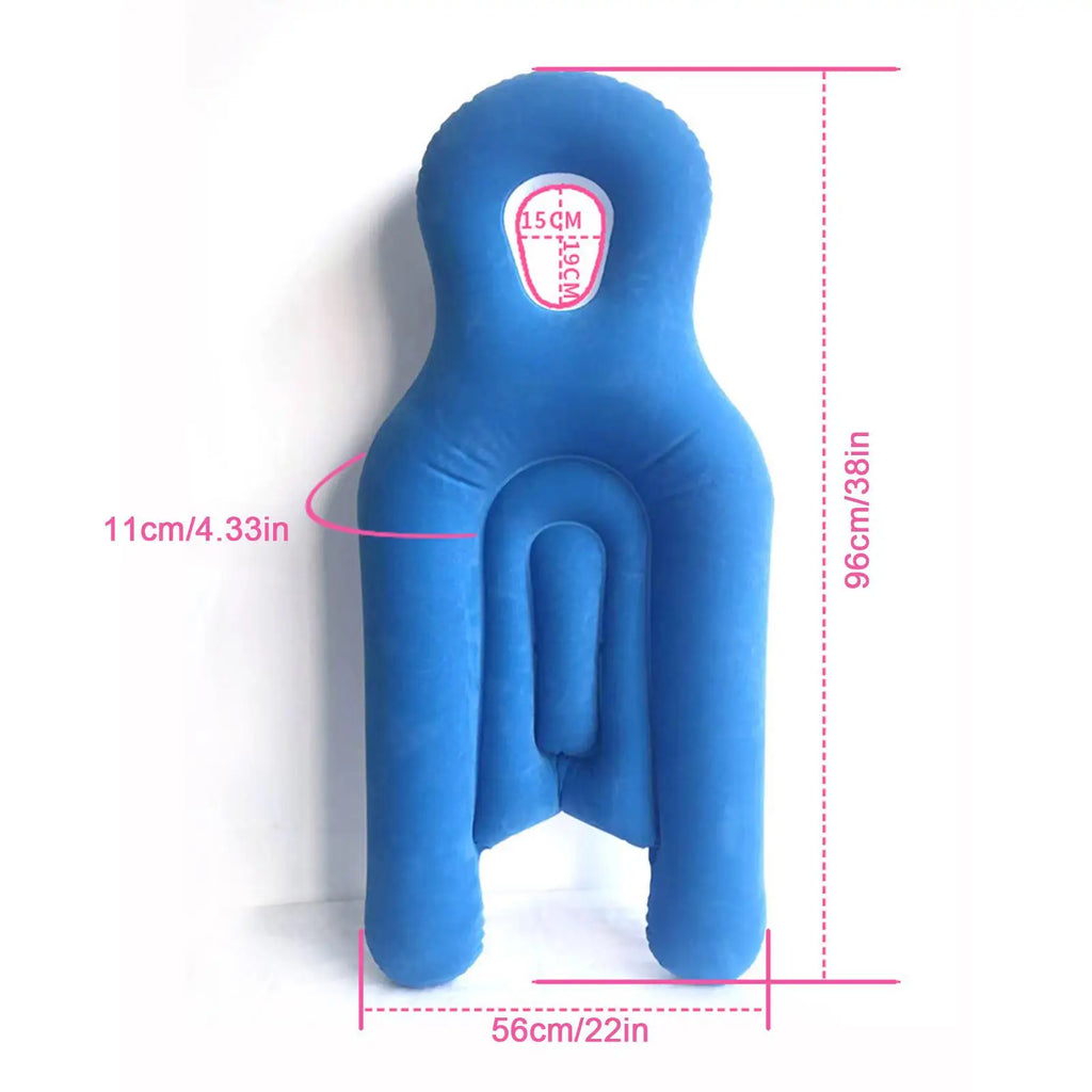 Face Down Pillow for Eye Surgery Recovery | Adjustable Inflatable Support Relaxation Treatment Tidesmit