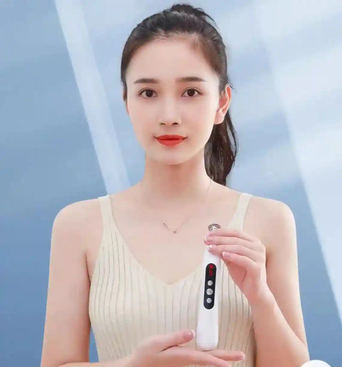 Electric Acupuncture Pen 5-in-1 Meridian Massage Tool HLKGO-LB02 Fascia Gun Tidesmit
