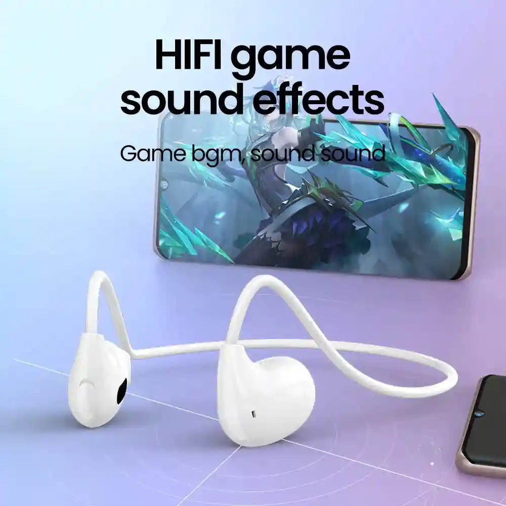 Wireless Sport Headphones: Air Conduction Earbuds for Active Training Tidesmit