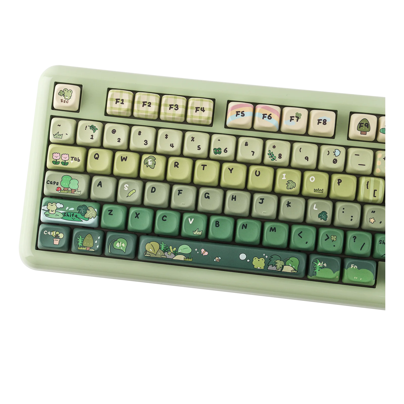 KiiBOOM Phantom98 Lite 96% ANSI US Layout VIA Programmable Gasket Wired/BT/2.4GHz Wireless Mechanical Gaming Keyboard 8000mAh