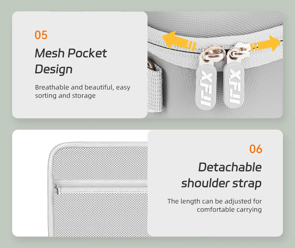 DJI Air 3S Carrying Case | Waterproof Hard Shell Travel Bag Tidesmit