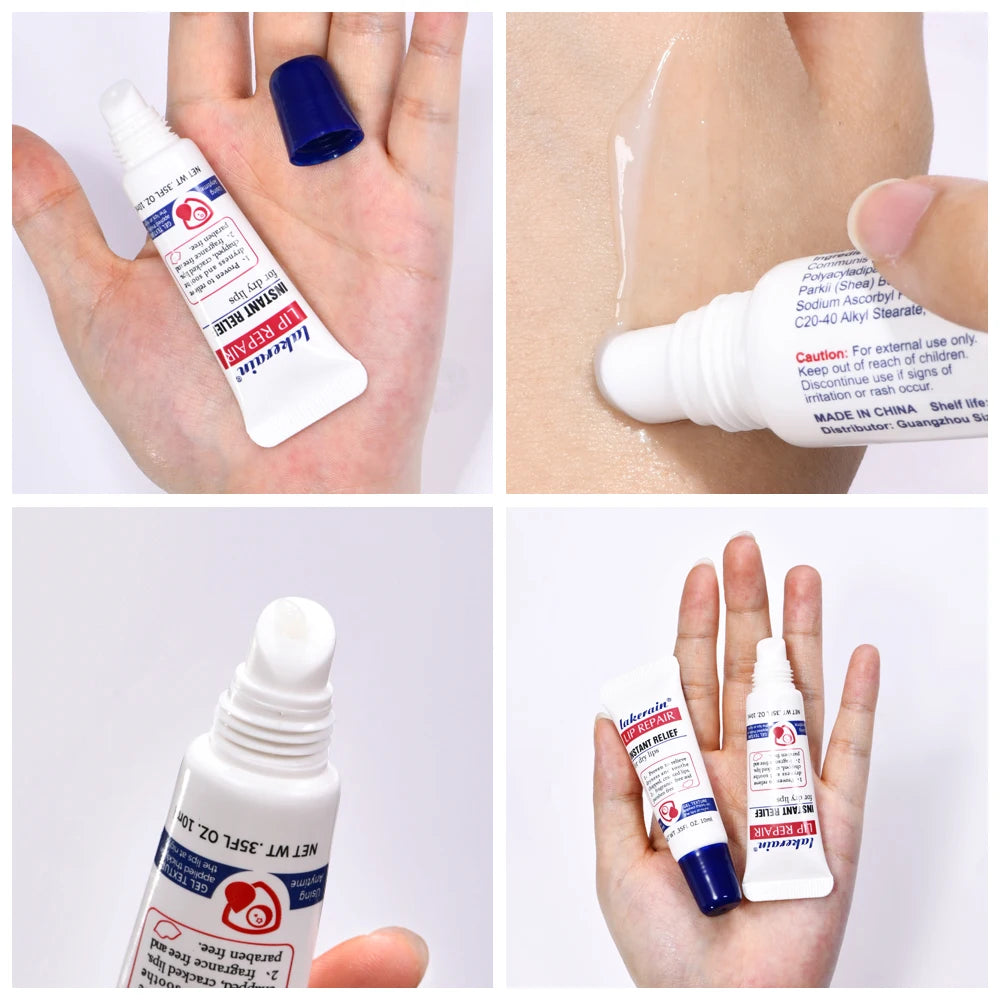 Lip Repair Gel: Instant Moisturizing Balm for Dry Lips - 2 Pack Lip Care Tidesmit