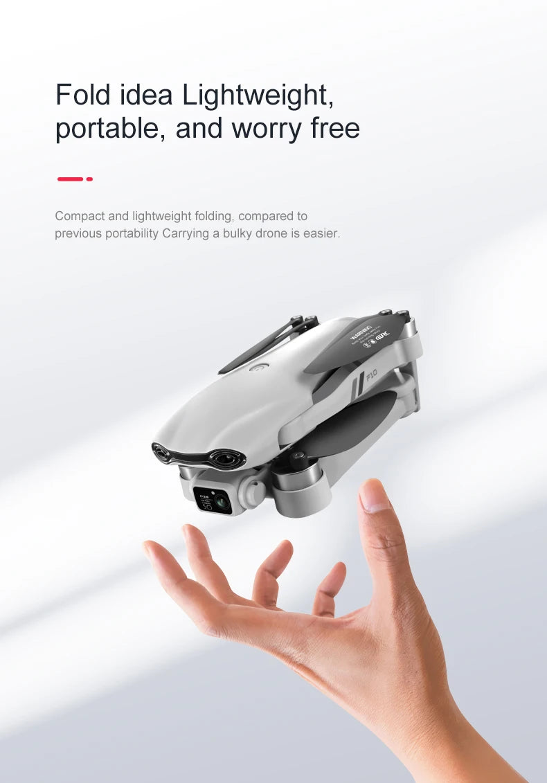 GPS Drone with 8K Dual Camera - Foldable Brushless Quadcopter Tidesmit