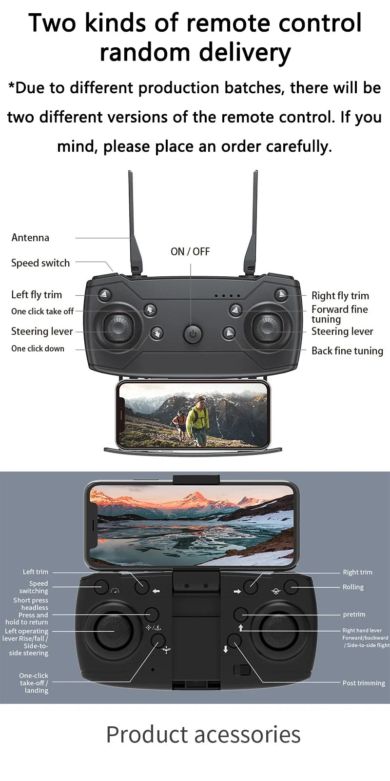 4K Foldable Camera Drone with Obstacle Avoidance | Tidesmit Tidesmit