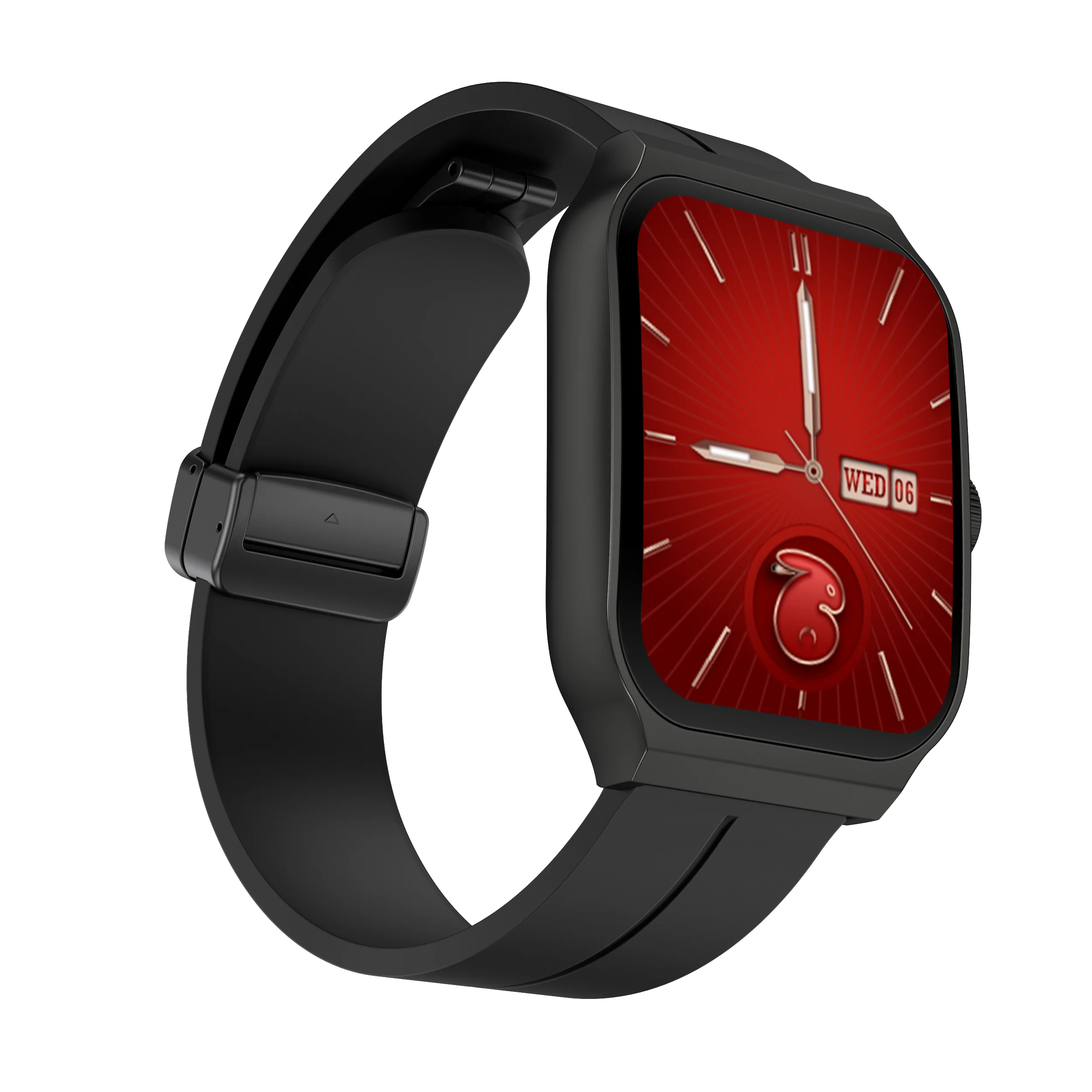 YLL-HRS H99 Smart Fitness Tracker Watch Exercise Record Heart Rate Monitor Sleep Tracker Custom Dial Chronograph Alarm Clock
