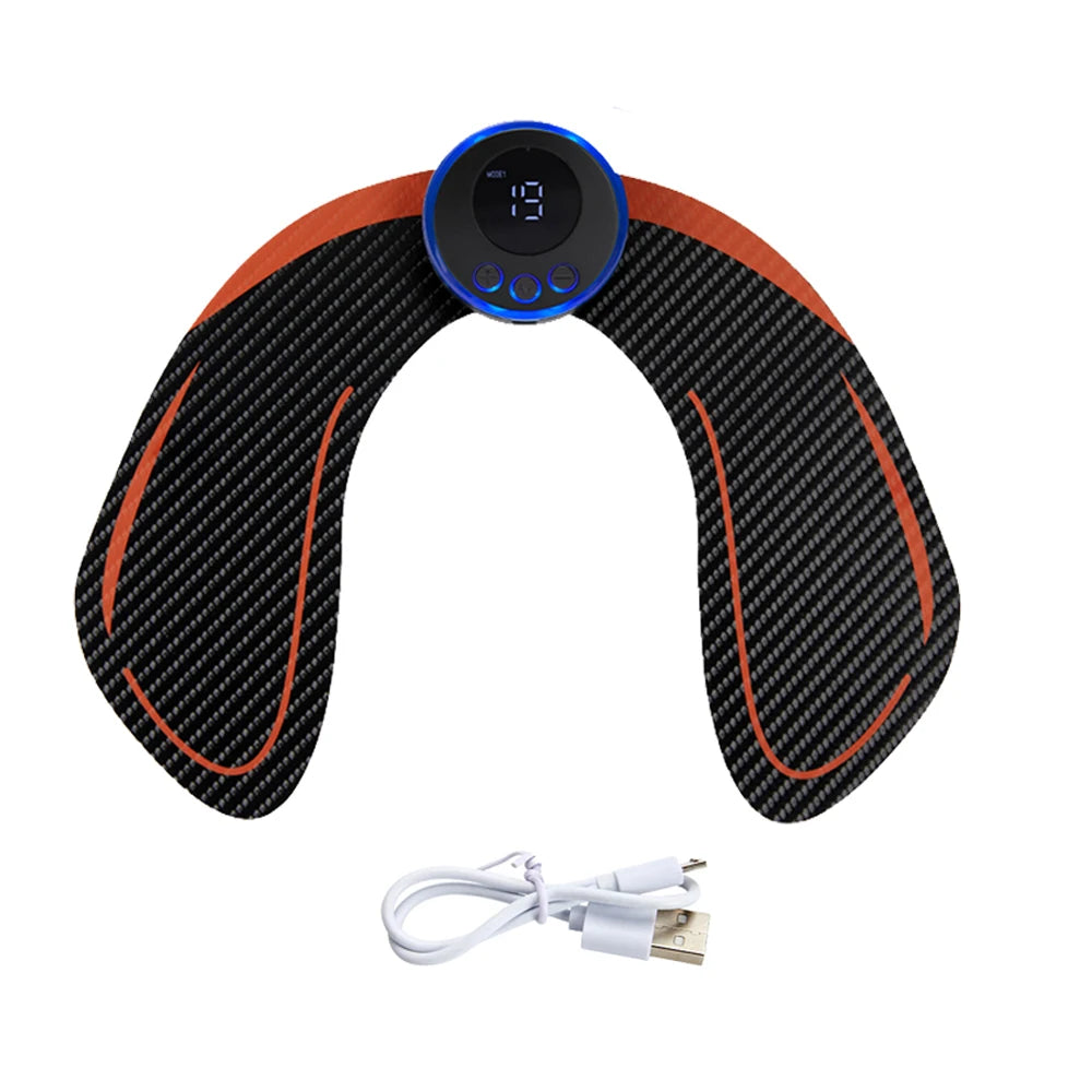EMS Muscle Stimulator Abdominal Trainer - Rechargeable Body Recovery Fascia Gun 1pcs-C Tidesmit