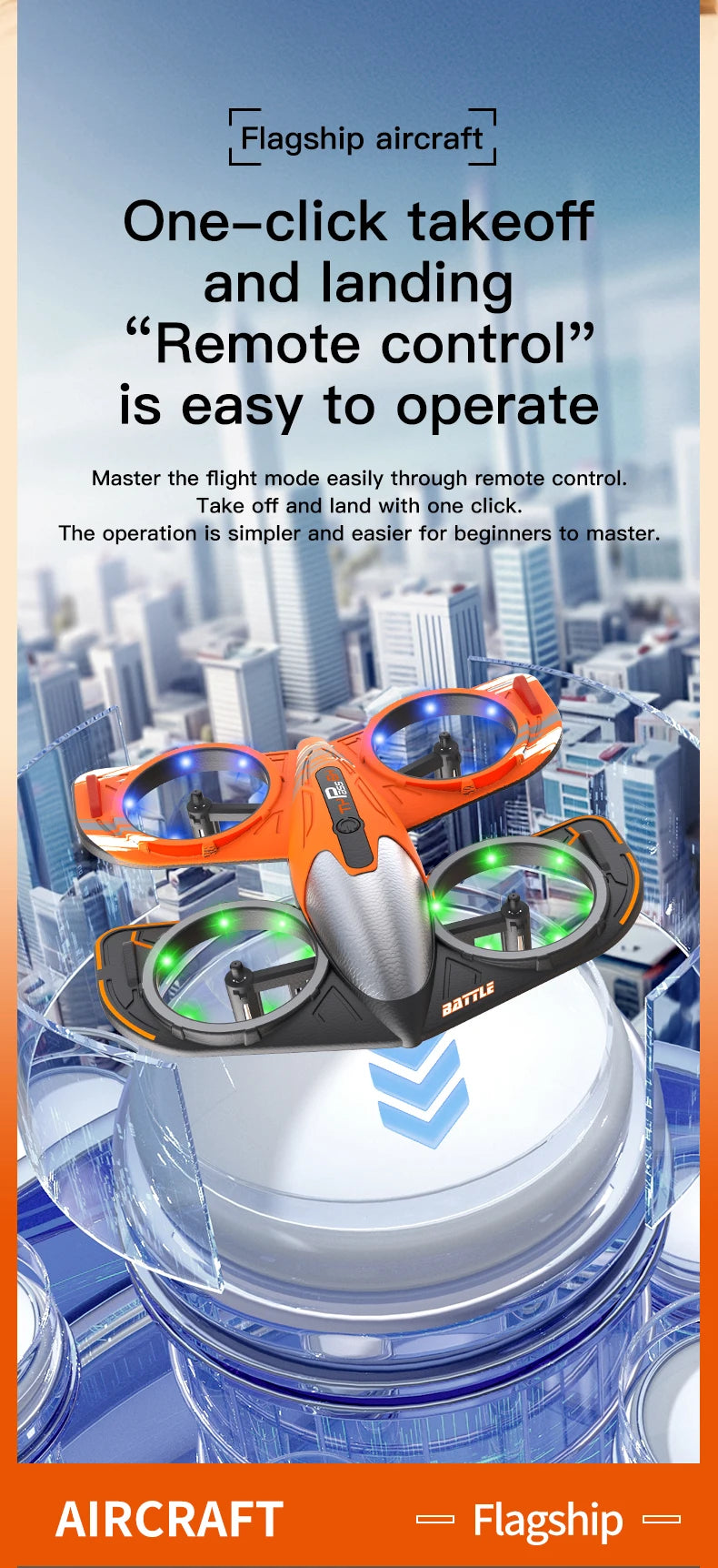 Mini Camera Drone with Long Range and Extended Flight Time - Blue Tidesmit