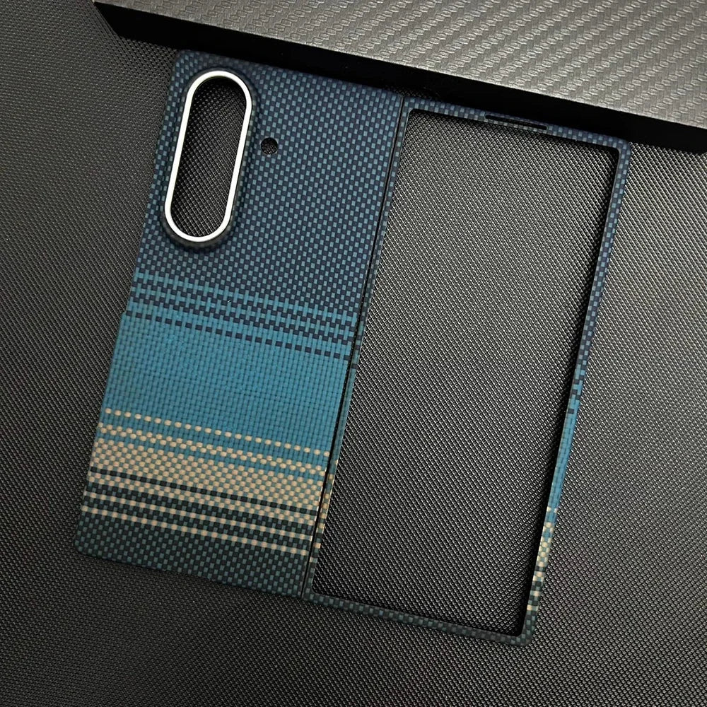 Samsung Galaxy Z Fold 7 Carbon Fiber Case - Slim Magsafe Cover Tidesmit