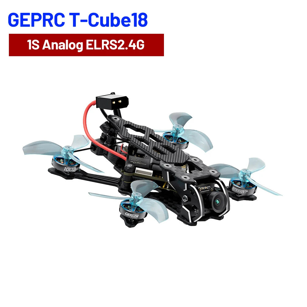 Mini FPV Quadcopter 2S HD O4 Drone | Compact Aerial Precision 1S Analog ELRS2.4G Tidesmit