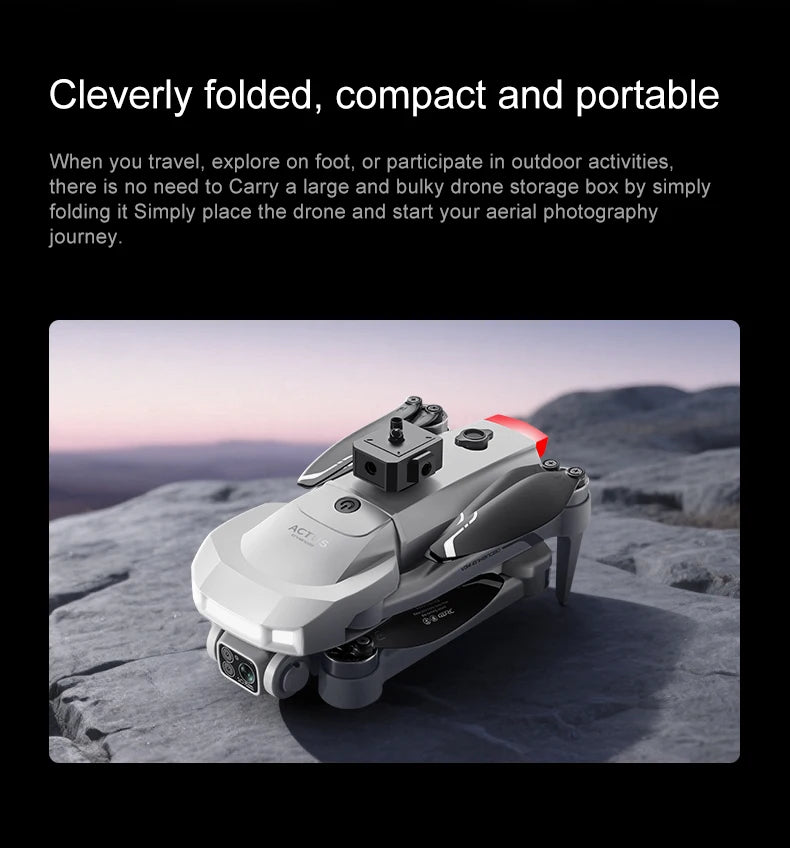 GPS Drone with 4K Camera - Foldable Brushless Quadcopter | Tidesmit Tidesmit