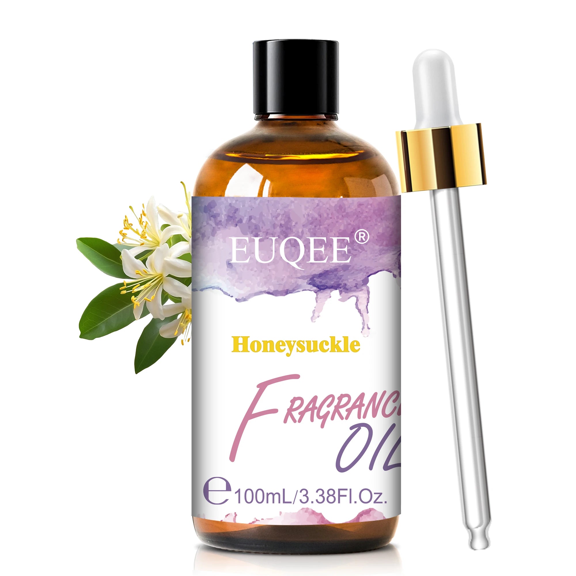 EUQEE 100ml Premium Fragrance Oil Coconut Vanilla White Musk Freesia Aroma Fragrance Oils For Diffuser Humidifier Candle Making