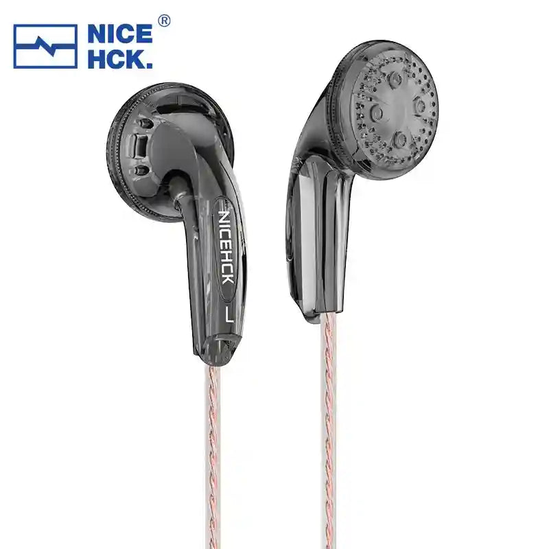 Wired 3.5mm HiFi Earbuds - Green Monitor Headphones for Clear Audio Tidesmit