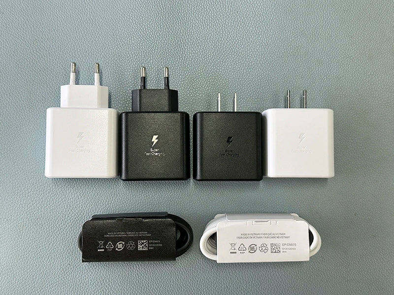 Samsung 45W USB-C Fast Charger for Galaxy S25 S24 Ultra - Official Power Tidesmit