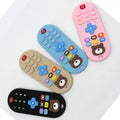 1/3pcs Teether Toys Remote Control Baby Teeth Use for Boys and Girls Holiday Gift Remote Control Shape Silicone Teething Toy