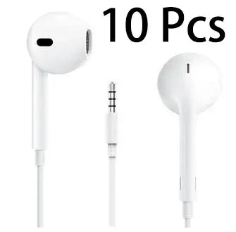 Wired Stereo Earbuds 3.5mm Universal In-Ear Headphones by Tidesmit 10 Pcs Tidesmit