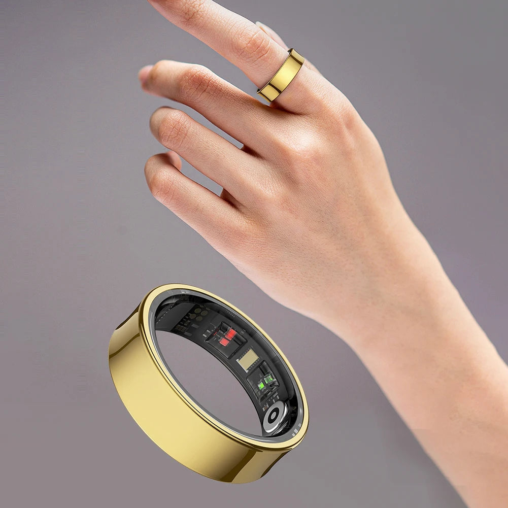 Tidesmit Smart Health Ring - Fitness Tracker with Biometric Sensor Tidesmit