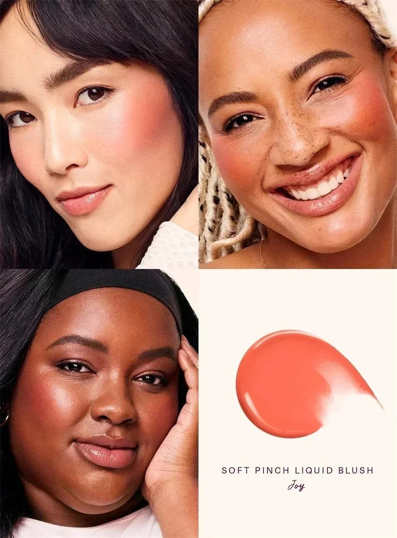 Tidesmit Rare Beauty Soft Pinch liquid highlighter and blusher for radiant long lasting oil control face makeup