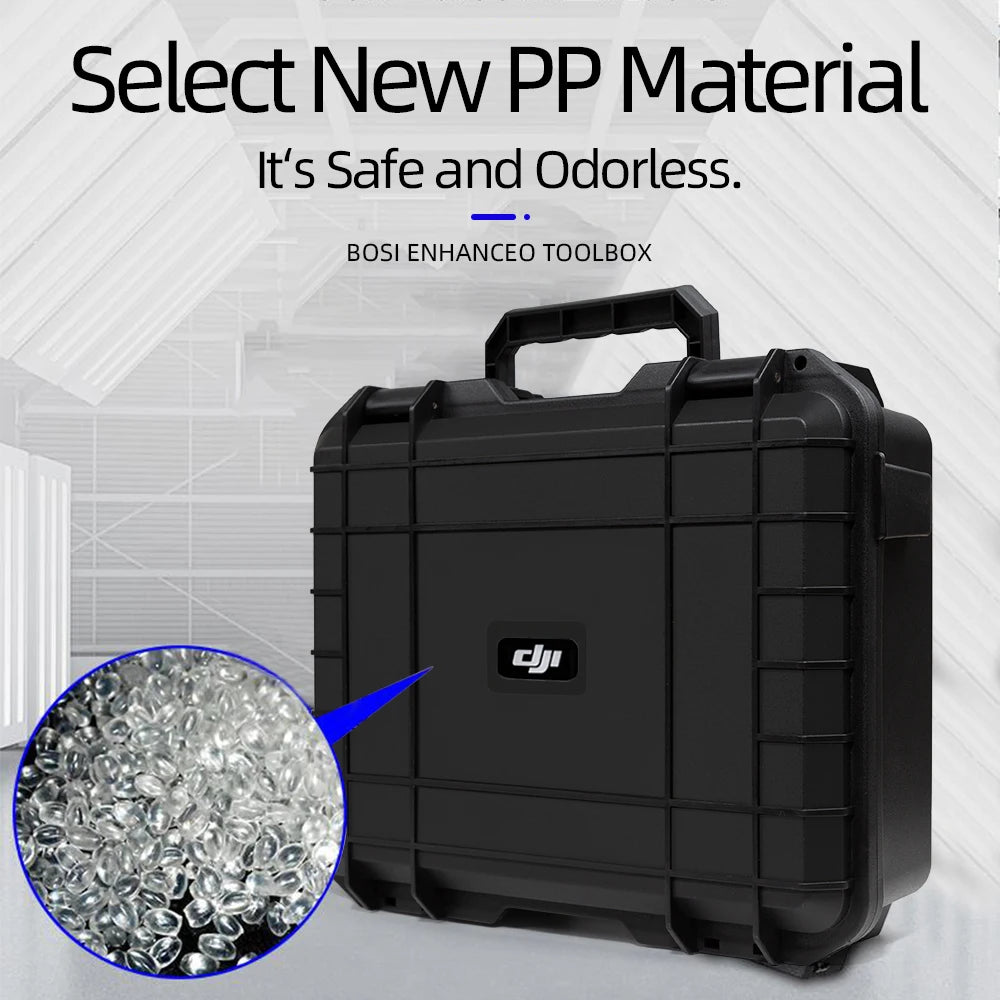 DJI Mini 3 Pro Hard Case - Waterproof Protective Storage Box Tidesmit