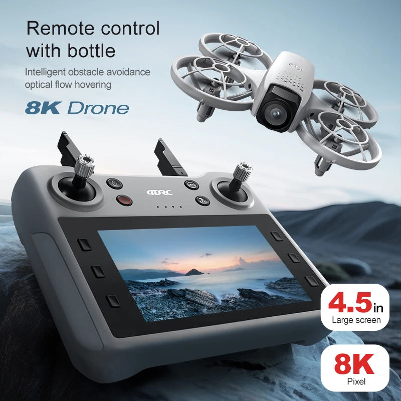 GPS Drone with 8K Camera - Foldable Aerial Quadcopter by Tidesmit Tidesmit