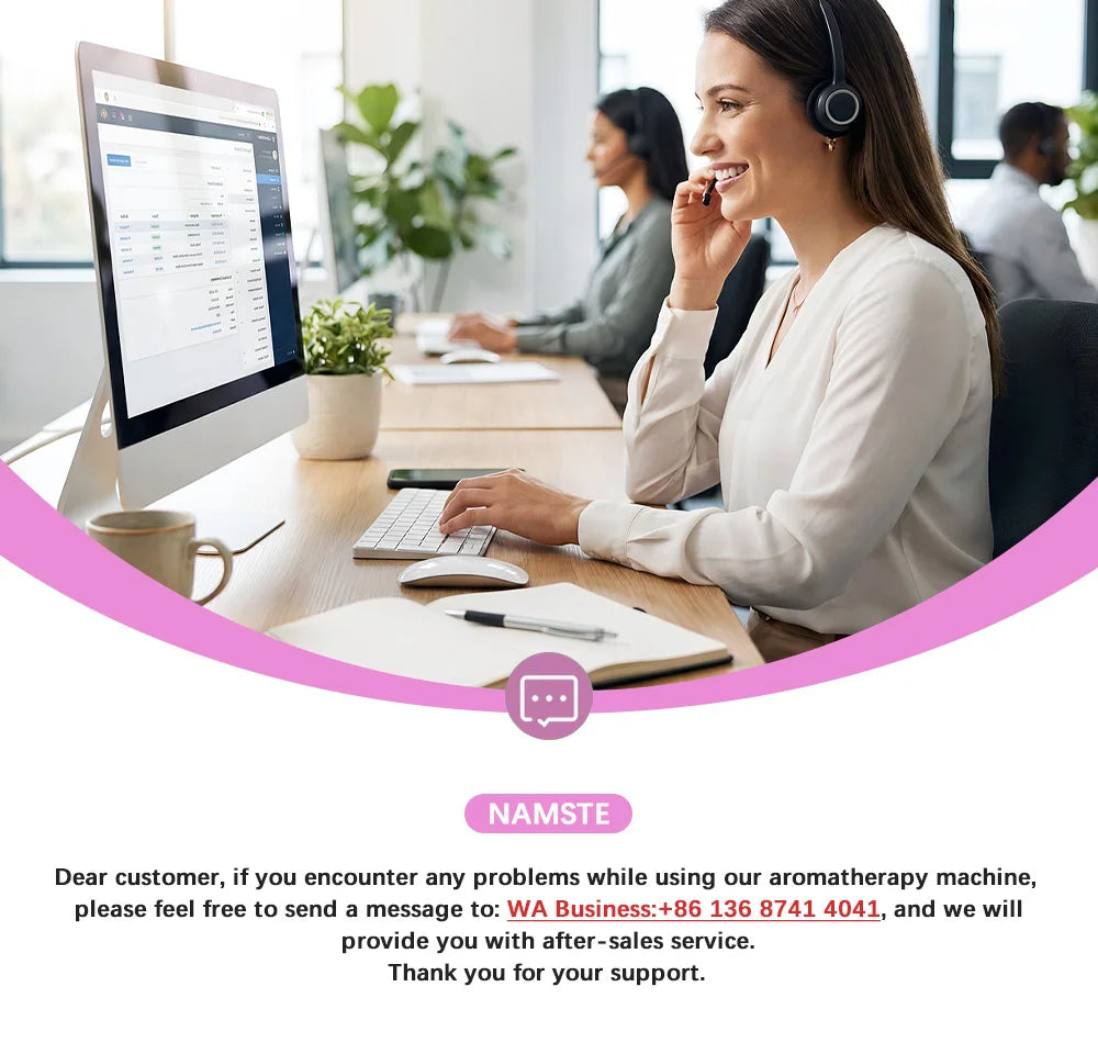 NAMSTE 4000m³ HVAC WIFI Control Scent Diffuser Machine Smart Timing  Commercial Essential Aroma Oil Hotel Perfume Bluetooth